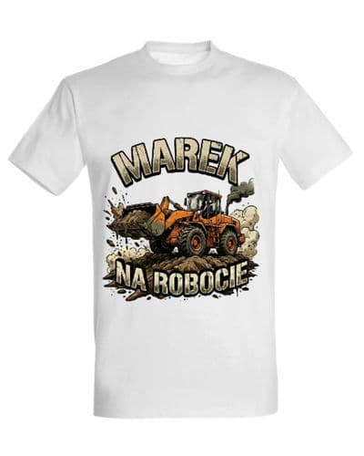 Koszulka "Marek na robocie"