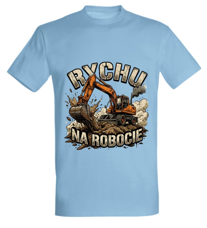 Koszulka "Rychu na robocie"
