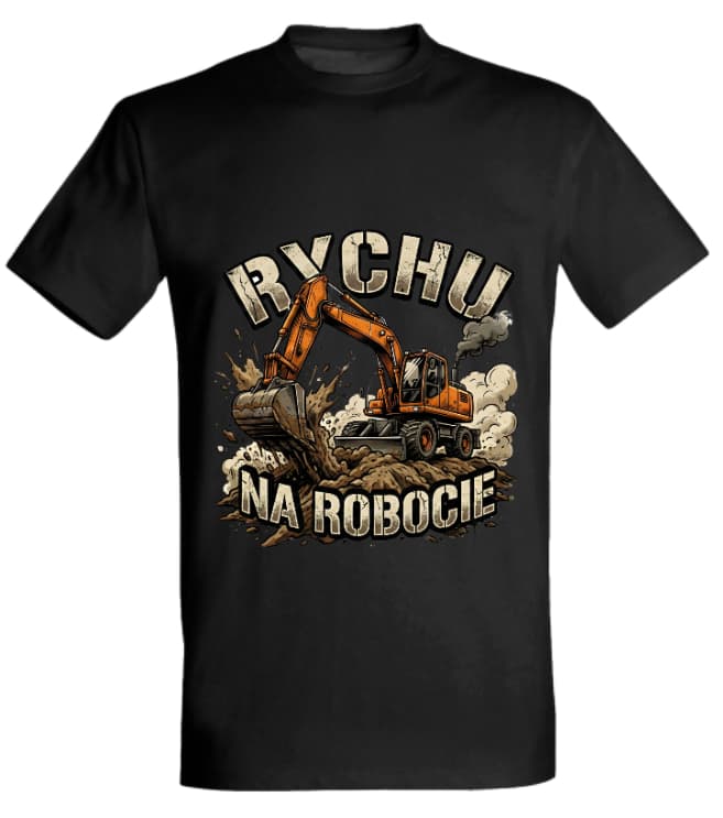 Koszulka "Rychu na robocie"