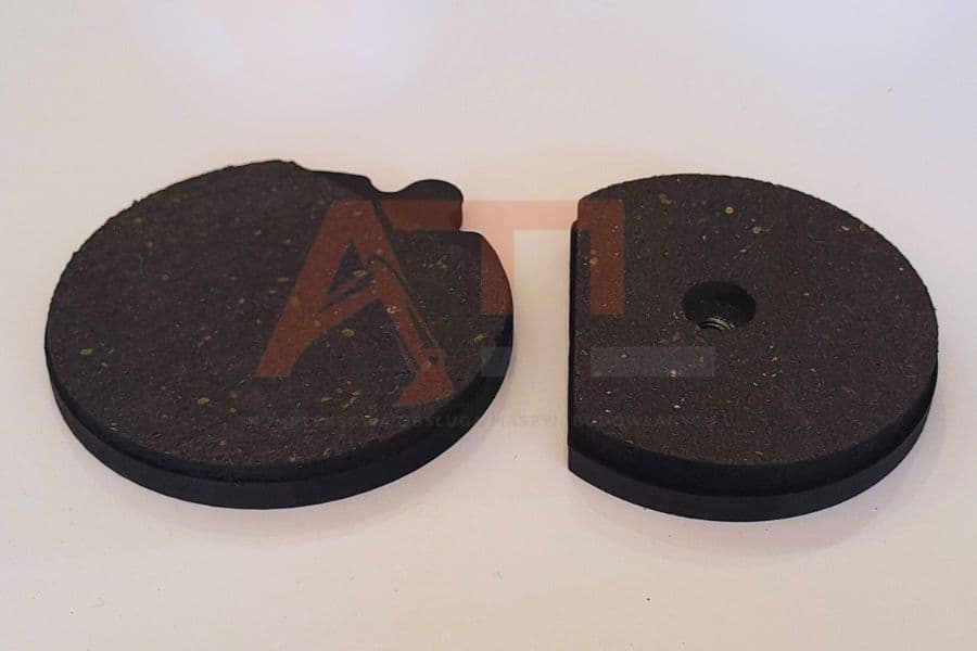 Hamulce - klocki Terex Benford