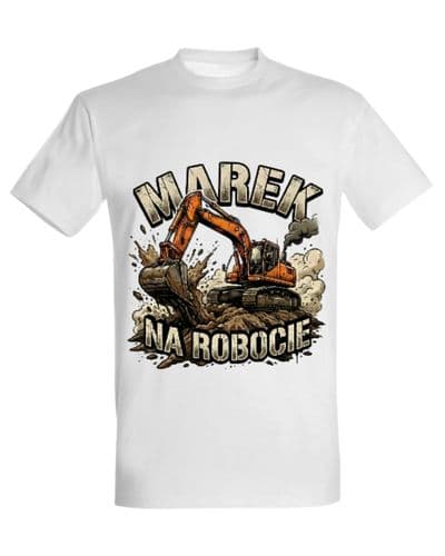 Koszulka "Marek na robocie"