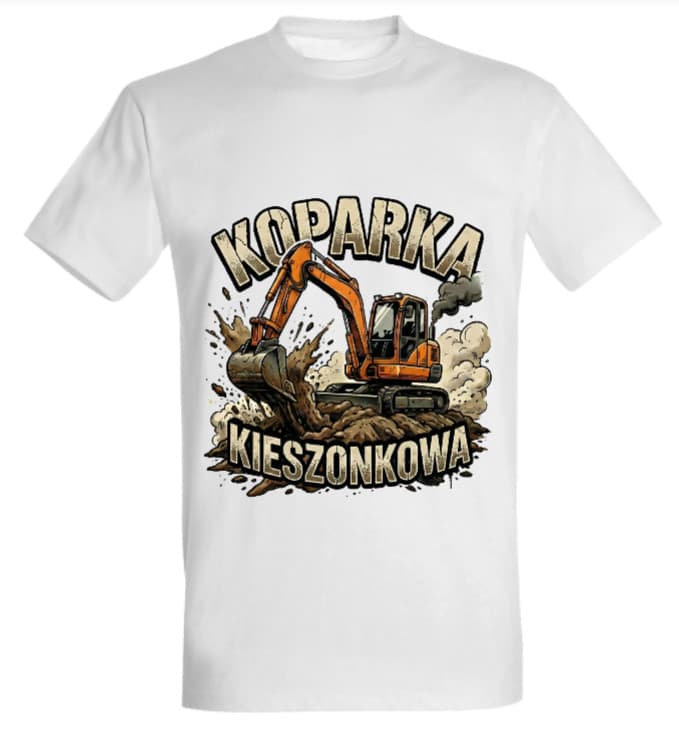 Koszulka "Koparka kieszonkowa"