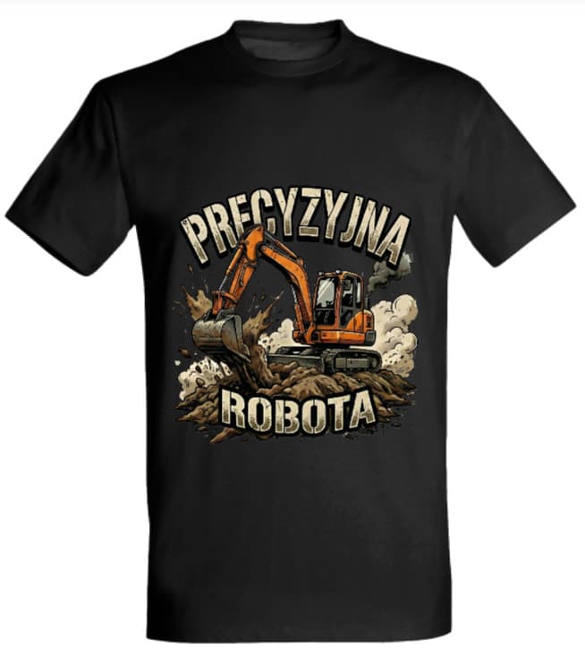 Koszulka "Precyzyjna robota"