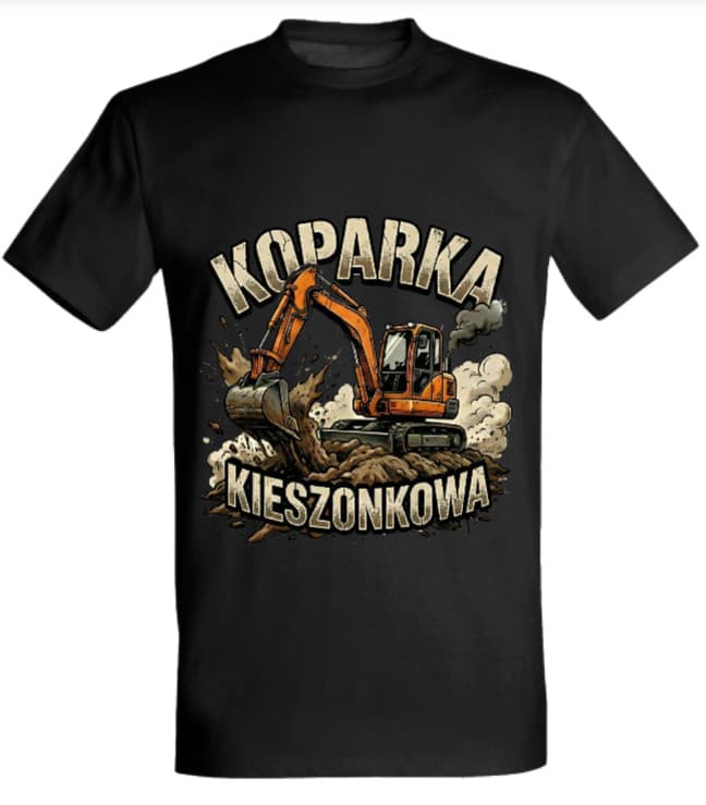 Koszulka "Koparka kieszonkowa"